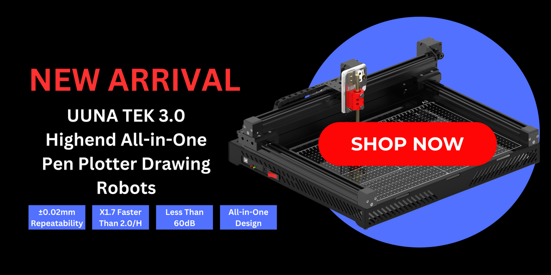 UUNA TEK 3.0 Pen Plotter: The First All-in-One Drawing Robot