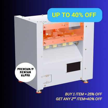 Série UUNA TEK® iAuto Premium – La machine d'écriture automatique à la plus grande capacité au monde | Écrivez jusqu'à 2 400 lettres ou 700 enveloppes par chargement | Modèles Premium & Premium Ultra