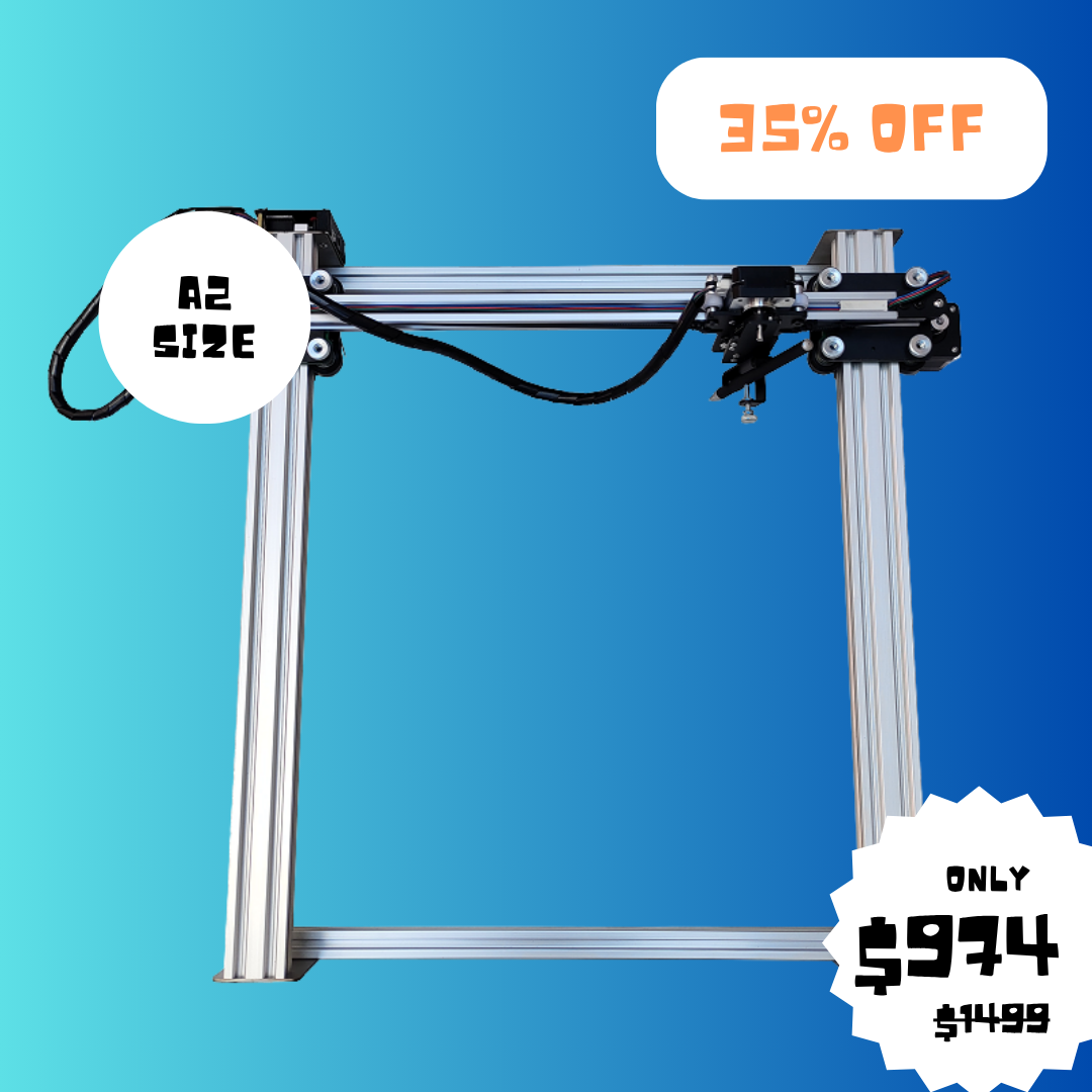 Robot de dessin iDraw H A2, traceur à stylo, machine à dessiner, machine à écrire, machine à signer | UUNA TEK
