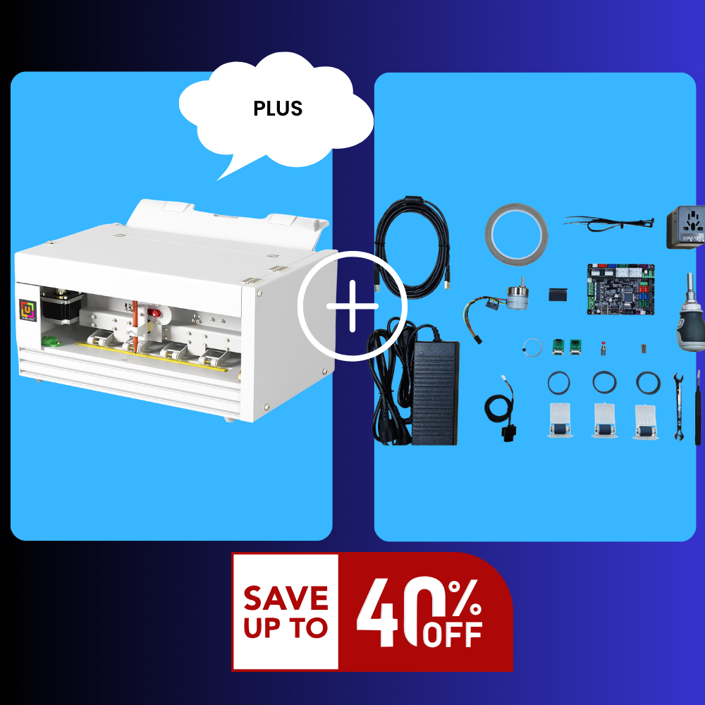 iAuto Plus Machine à écrire automatique + kit d'accessoires
