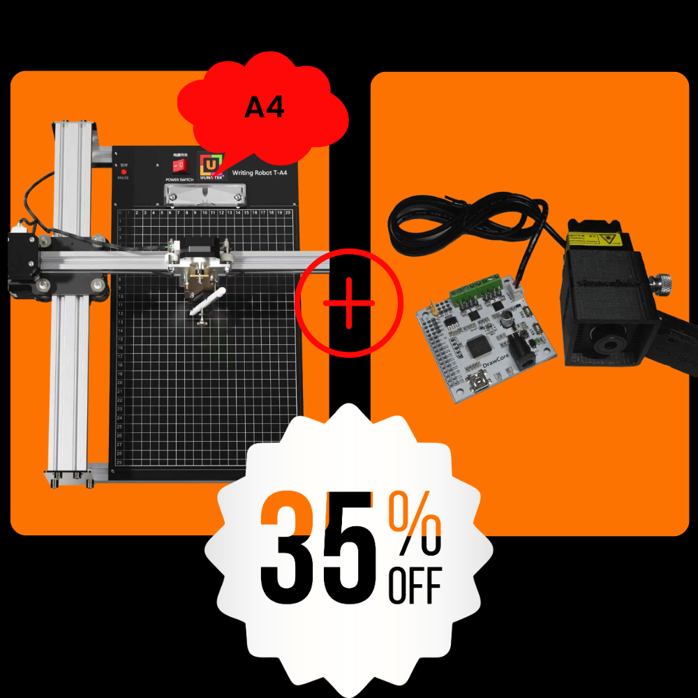 Ensemble iDraw 2.0 avec tête laser A4+2,5 W
