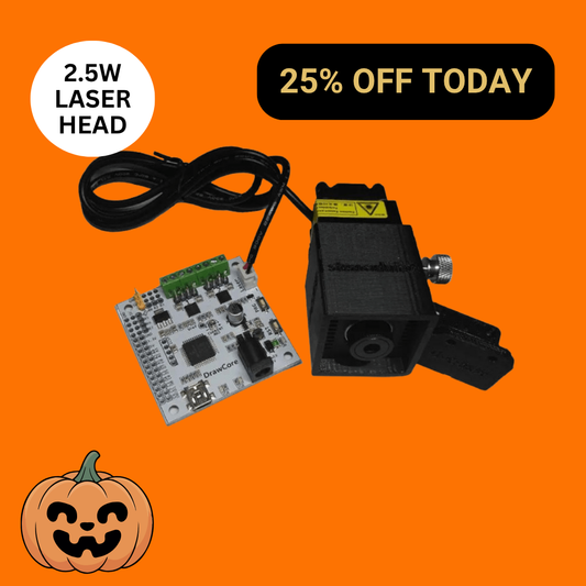 Tête de module de gravure laser - 2 500 mW