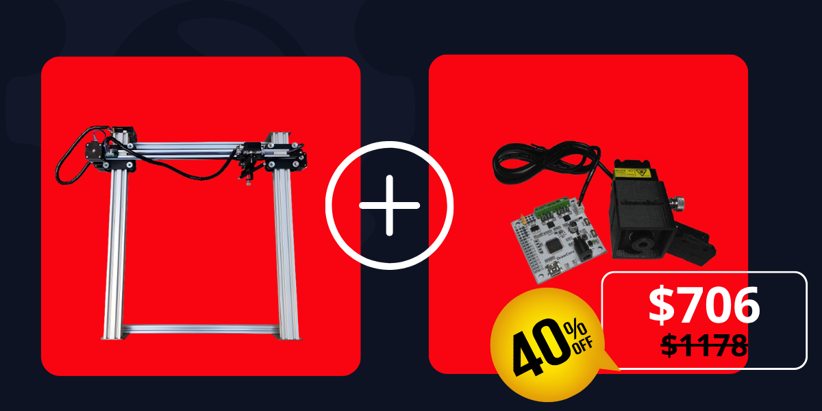 Pack tête laser iDraw H A3+2,5W  