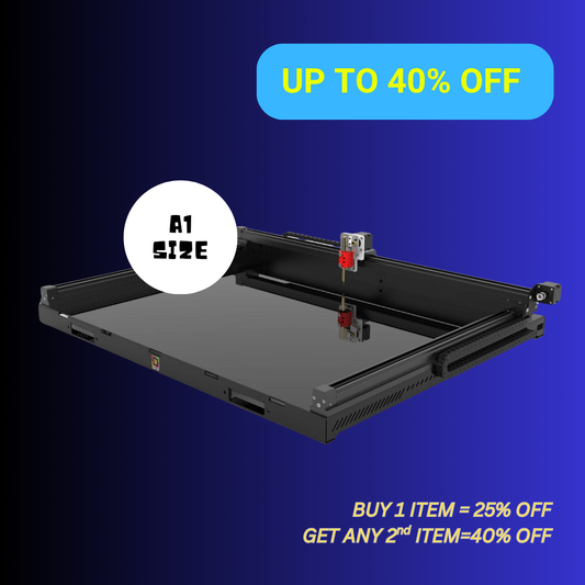 UUNA TEK 3.0 A1 Traceur de stylo robot de dessin premium tout-en-un préassemblé avec WiFi & carte SD – Grand format, plus silencieux, plus rapide, plus précis