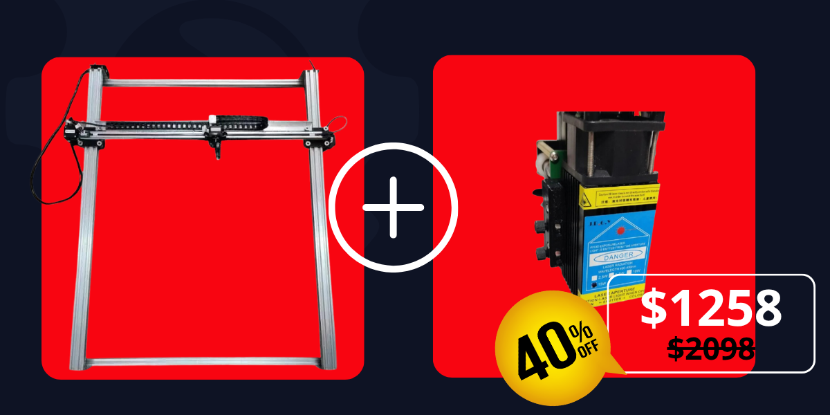 iDraw H A1+15W Laser Head Bundle