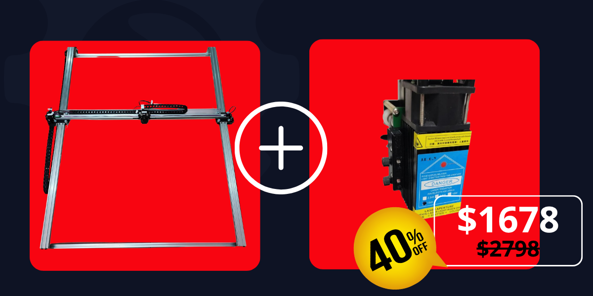 Pack tête laser iDraw H A0+15W  