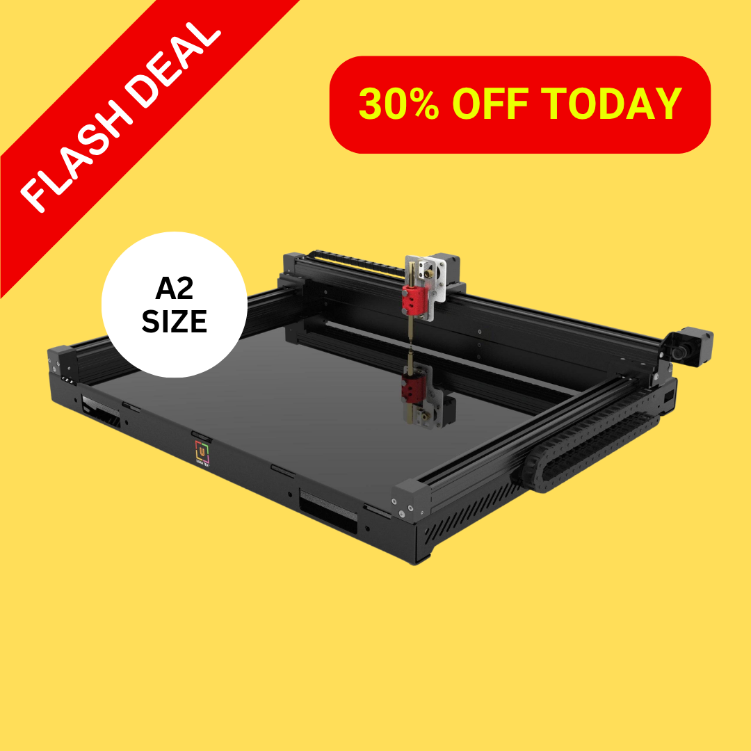 Robot traceur à stylo UUNA TEK 3.0 A2 pour le dessin – Tout-en-un avec Wi-Fi et carte SD, traceur de précision au format moyen