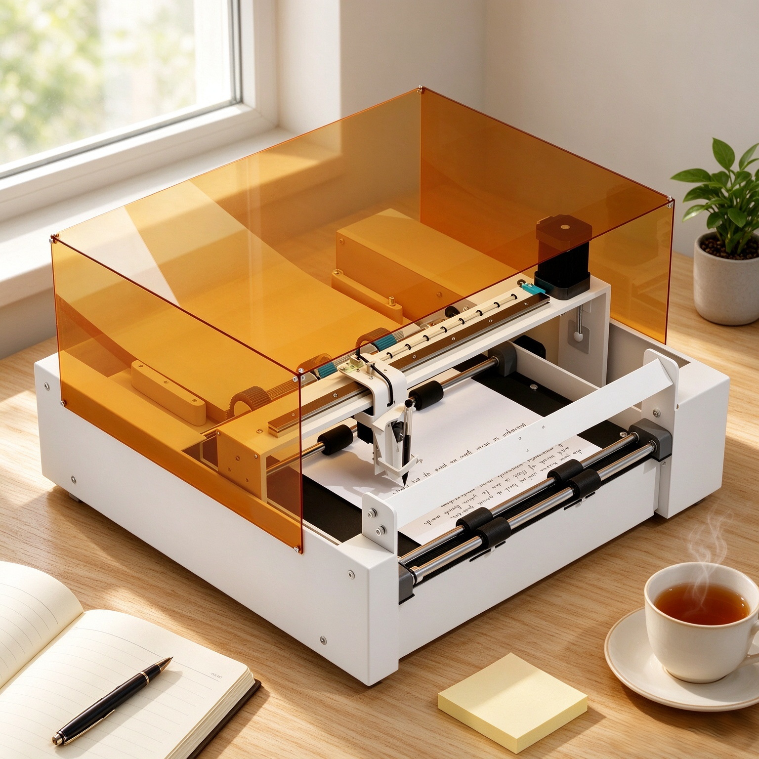 UUNA TEK® iAuto Plus 2.0 - The Next-Gen AI Automatic Writing Machine, Write Up to 250 Letters, 95 Envelops Per Load - UUNA TEK CO.,LIMITED