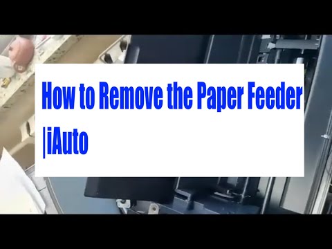 Pièce du système d’alimentation papier pour machine d’écriture automatique iAuto